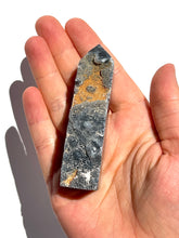 Load image into Gallery viewer, Damaged Black Druzy Chalcedony Tower NEW!