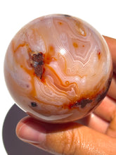 Load image into Gallery viewer, Pink Carnelian Sphere NEW!
