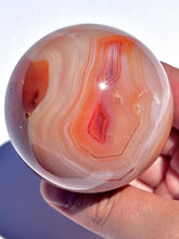 Load image into Gallery viewer, Pink Carnelian Sphere NEW!