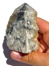 Load image into Gallery viewer, Damaged Golden Druzy Calcite Tower NEW!