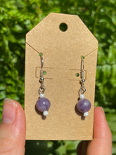 Load image into Gallery viewer, Lepidolite Earrings