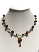 Load image into Gallery viewer, Handmade Tigers Eye Necklace