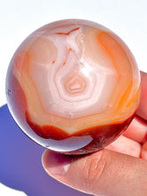 Load image into Gallery viewer, Pink Carnelian Sphere NEW!