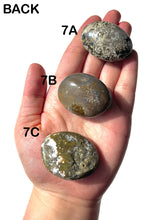 Load image into Gallery viewer, Orbicular Ocean Jasper Palmstones, Choose Your Own