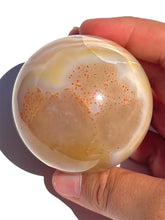 Load image into Gallery viewer, Pink Carnelian Druzy Sphere NEW!