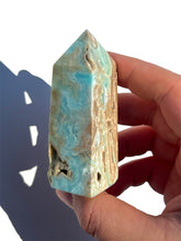 Load image into Gallery viewer, Blue Aragonite Tower NEW!