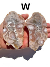 Load image into Gallery viewer, Pink Amethyst Slabs + Wing Pairs, Choose Your Own