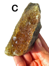 Load image into Gallery viewer, Gold Moscavito Cubic Fluorite Clusters, Choose Your Own