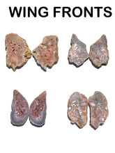Load image into Gallery viewer, Pink Amethyst Slabs + Wing Pairs, Choose Your Own