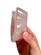 Load image into Gallery viewer, Imperfect Cat Rose Quartz Bowl NEW!