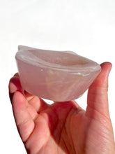 Load image into Gallery viewer, Imperfect Cat Rose Quartz Bowl NEW!