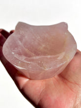 Load image into Gallery viewer, Imperfect Cat Rose Quartz Bowl NEW!