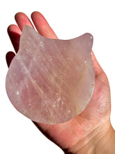 Load image into Gallery viewer, Imperfect Cat Rose Quartz Bowl NEW!