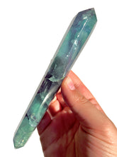 Load image into Gallery viewer, Imperfect Fluorite Wand NEW!