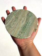 Load image into Gallery viewer, Imperfect Green Aragonite Plate NEW!