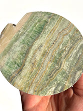Load image into Gallery viewer, Imperfect Green Aragonite Plate NEW!