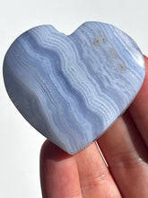 Load image into Gallery viewer, Blue Lace Agate Heart NEW!
