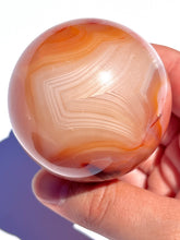 Load image into Gallery viewer, Pink Carnelian Sphere NEW!
