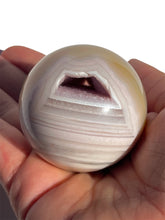 Load image into Gallery viewer, Lilac Druzy Agate Sphere NEW!
