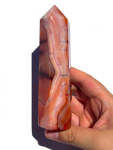 Load image into Gallery viewer, Large Pink Carnelian Tower NEW!
