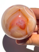 Load image into Gallery viewer, Pink Carnelian Sphere NEW!
