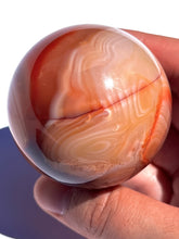 Load image into Gallery viewer, Pink Carnelian Sphere NEW!
