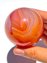 Load image into Gallery viewer, Pink Carnelian Sphere NEW!
