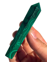 Load image into Gallery viewer, Imperfect Malachite Wand NEW!
