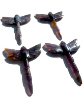 Load image into Gallery viewer, Black Flower Agate Dragonflies NEW!
