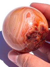 Load image into Gallery viewer, Pink Carnelian Sphere NEW!
