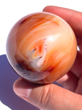 Load image into Gallery viewer, Pink Carnelian Sphere NEW!
