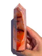 Load image into Gallery viewer, Large Pink Carnelian Tower NEW!
