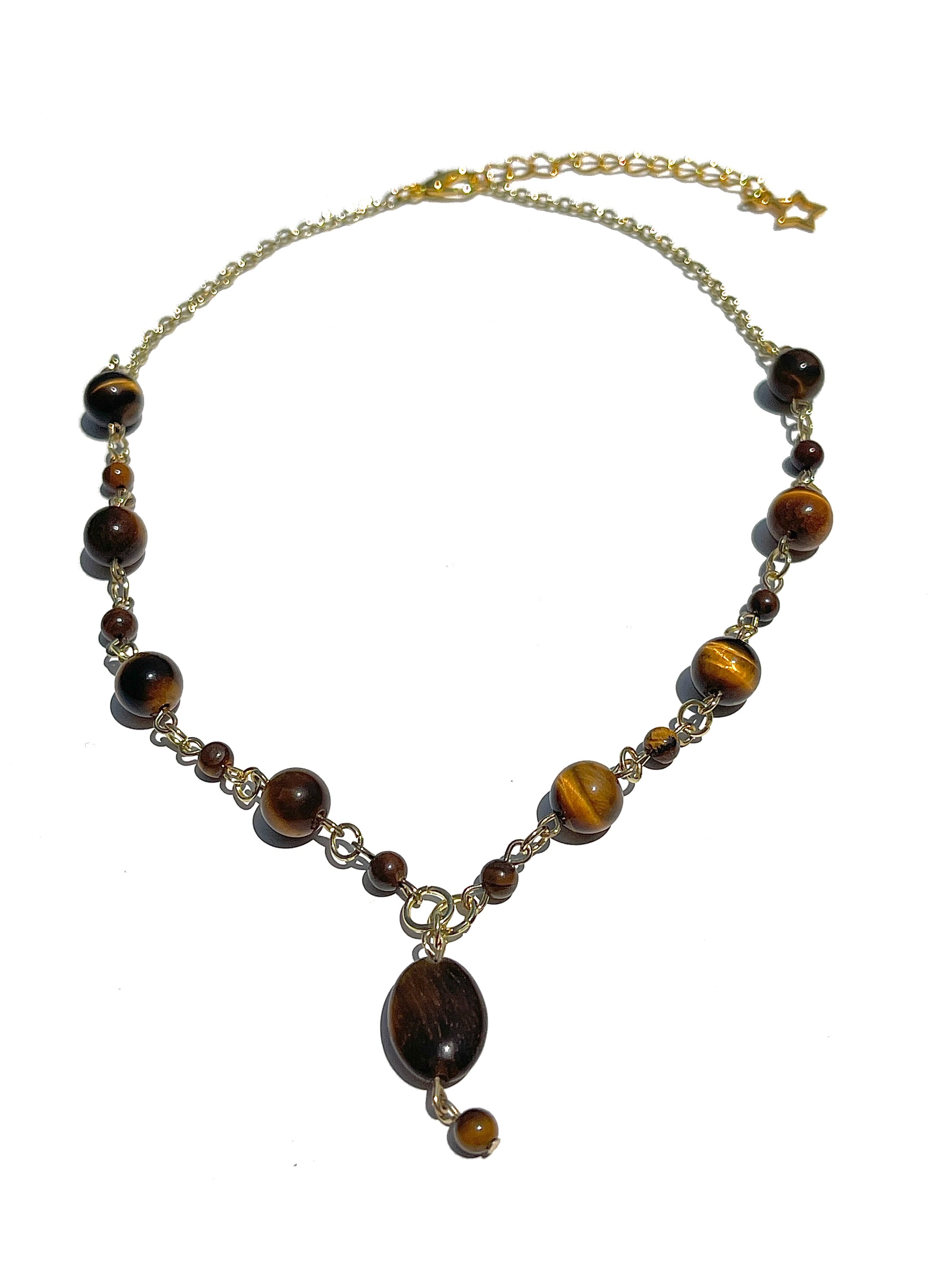Handmade Tigers Eye Necklace