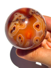 Load image into Gallery viewer, Pink Carnelian Sphere NEW!
