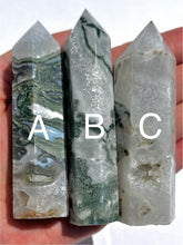 Load image into Gallery viewer, Moss Agate Tower, Choose Your Own NEW!
