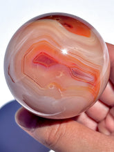 Load image into Gallery viewer, Pink Carnelian Sphere NEW!
