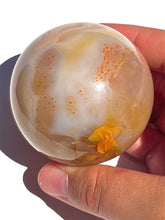Load image into Gallery viewer, Pink Carnelian Druzy Sphere NEW!
