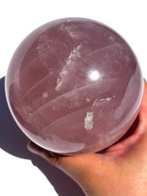 Load image into Gallery viewer, Large Rose Quartz Sphere NEW!
