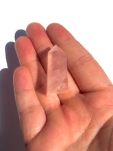 Load image into Gallery viewer, Imperfect Mini Rose Quartz Tower
