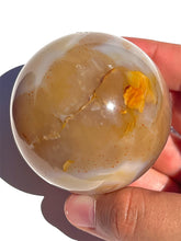 Load image into Gallery viewer, Pink Carnelian Druzy Sphere NEW!
