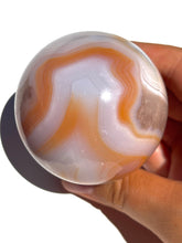 Load image into Gallery viewer, Pink Carnelian Sphere NEW!
