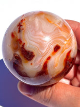Load image into Gallery viewer, Pink Carnelian Sphere NEW!
