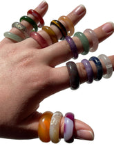 Load image into Gallery viewer, Assorted Crystal Bangle Rings
