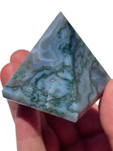 Load image into Gallery viewer, Moss Agate Pyramid NEW!
