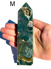 Load image into Gallery viewer, Moss Agate Towers, Choose Your Own NEW!

