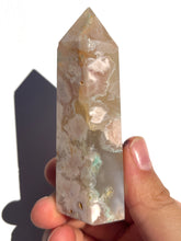 Load image into Gallery viewer, Imperfect Flower Agate Tower NEW!
