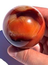 Load image into Gallery viewer, Pink Carnelian Sphere NEW!
