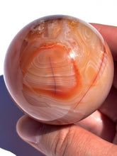 Load image into Gallery viewer, Pink Carnelian Sphere NEW!
