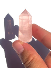 Load image into Gallery viewer, Imperfect Mini Rose Quartz Tower
