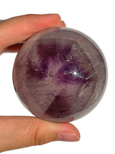 Load image into Gallery viewer, Double Phantom Amethyst Sphere NEW!
